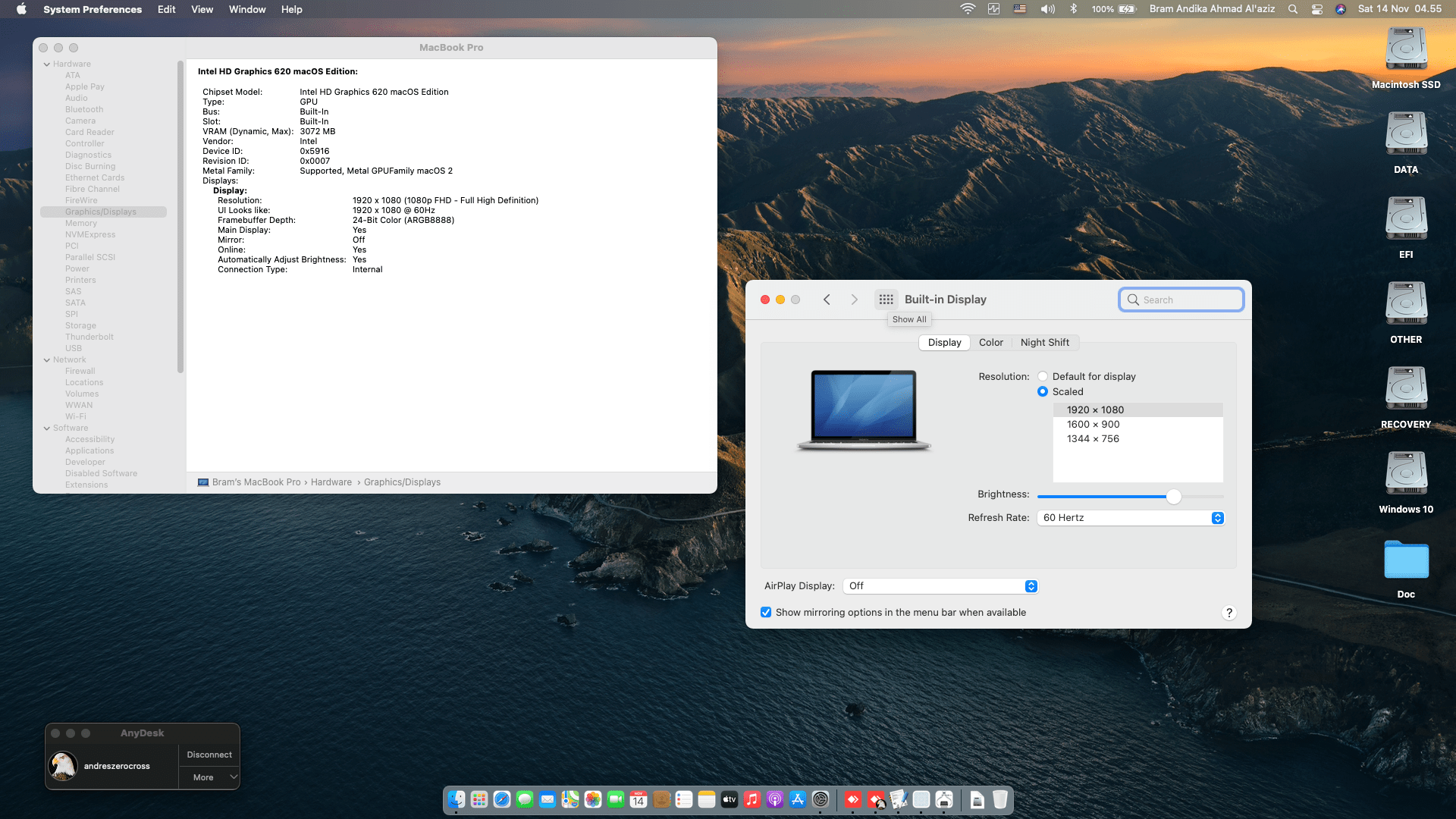 HP Pavilion X360 14 BA164TX [KabyLake R   Intel UHD 620 + I2C]   OpenCore 7
